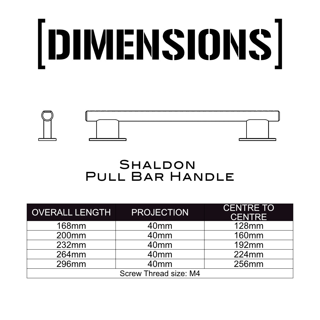 Shaldon Pull Bar Handle