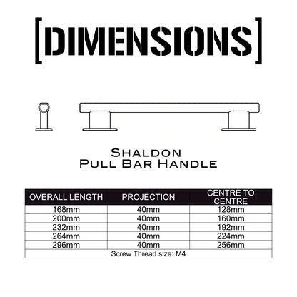 Shaldon Pull Bar Handle