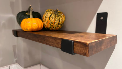 Industrial style shelf brackets for Scaffold shelves